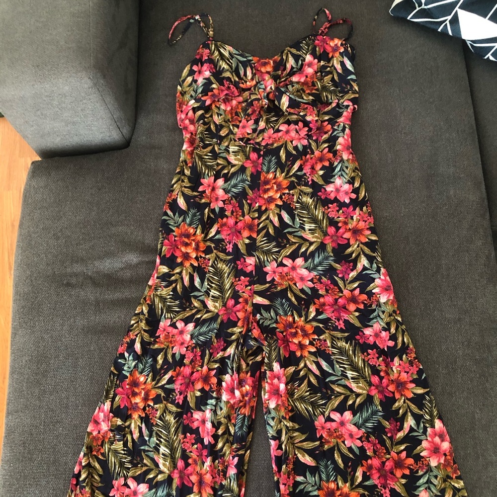 Floral jumpsuit